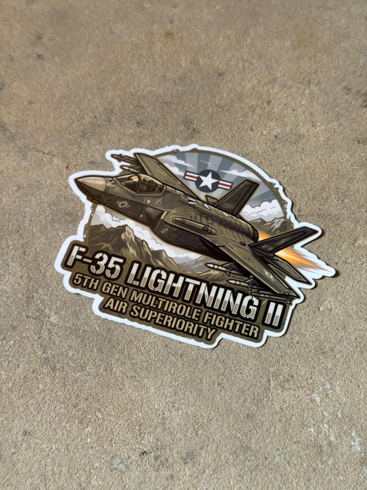 F35 Lightning II Sticker