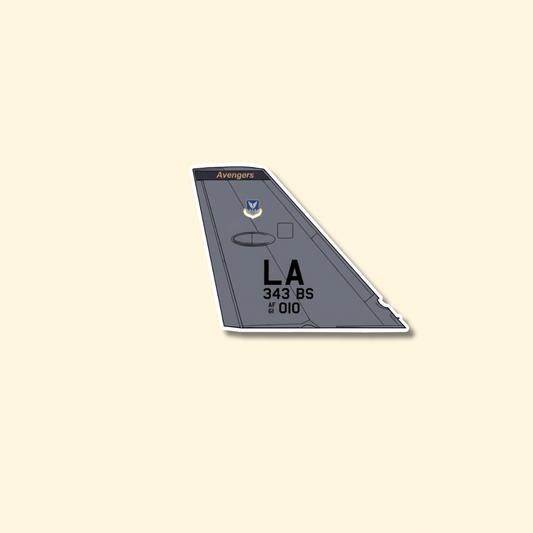B52 Stratofortress Tail Sticker
