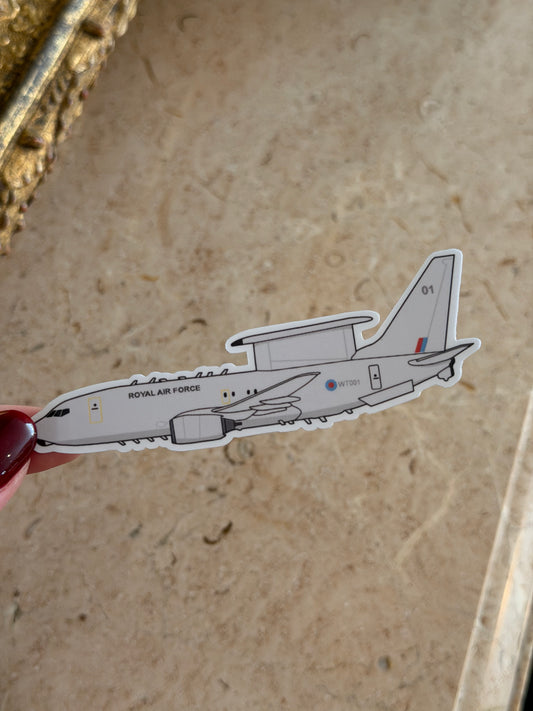 E-7 Wedgetail Boeing Airplane Sticker