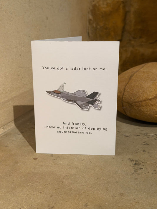 F35 Lightning II Birthday Card
