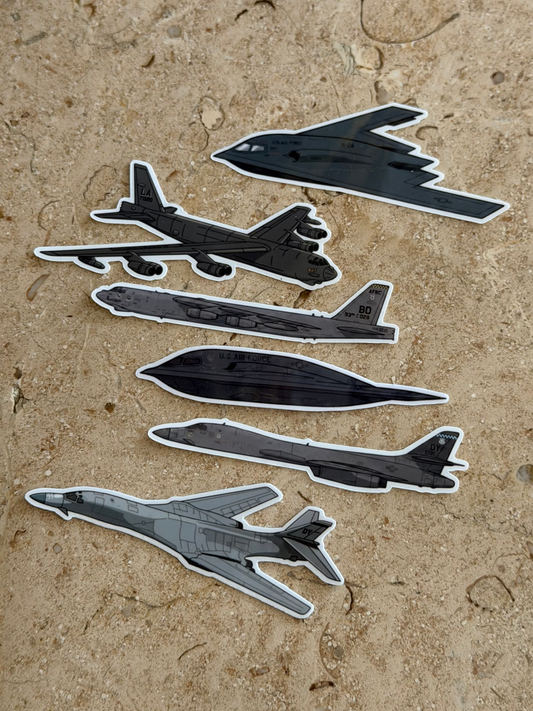B2 Spirit Military Sticker