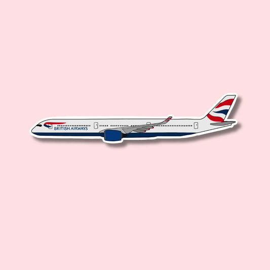 A350 Airbus Airplane Sticker