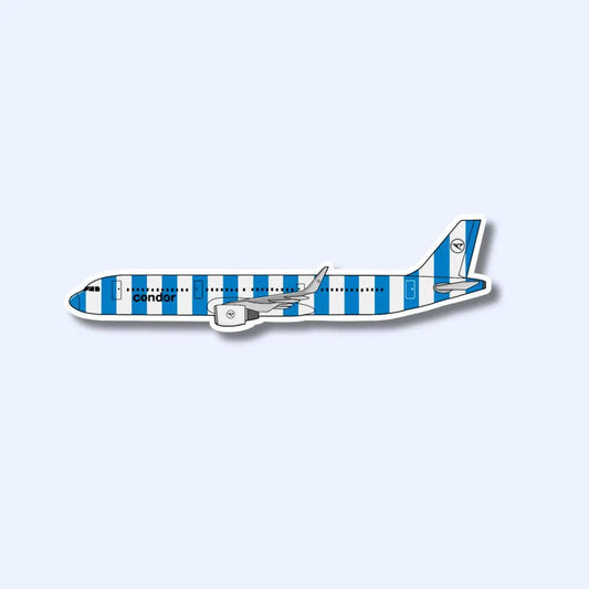 A321 Airbus Airplane Sticker
