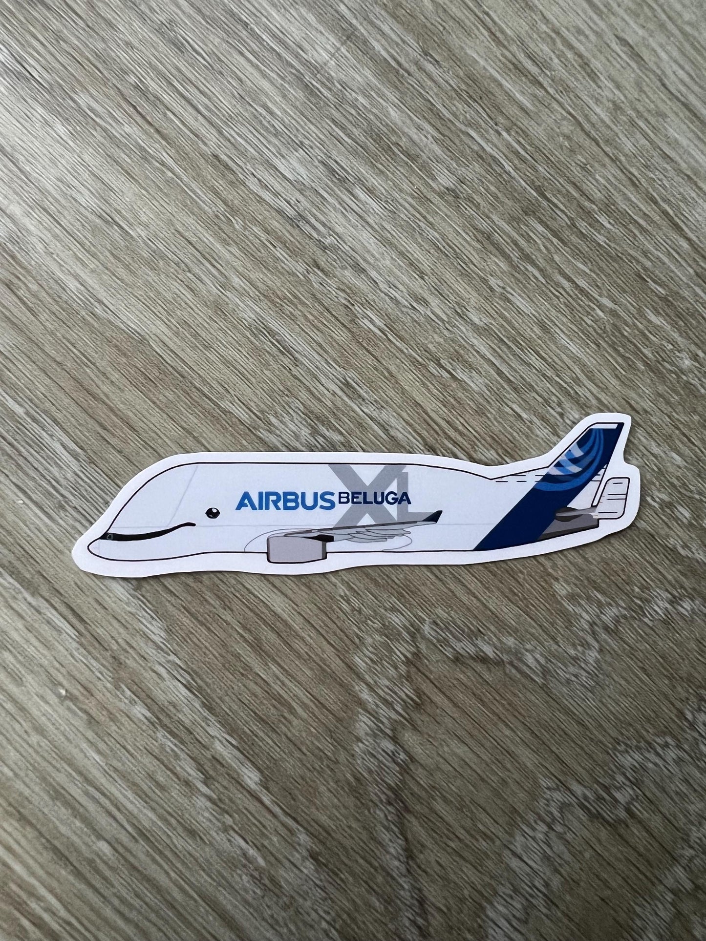 Airbus Beluga XL Airplane Sticker