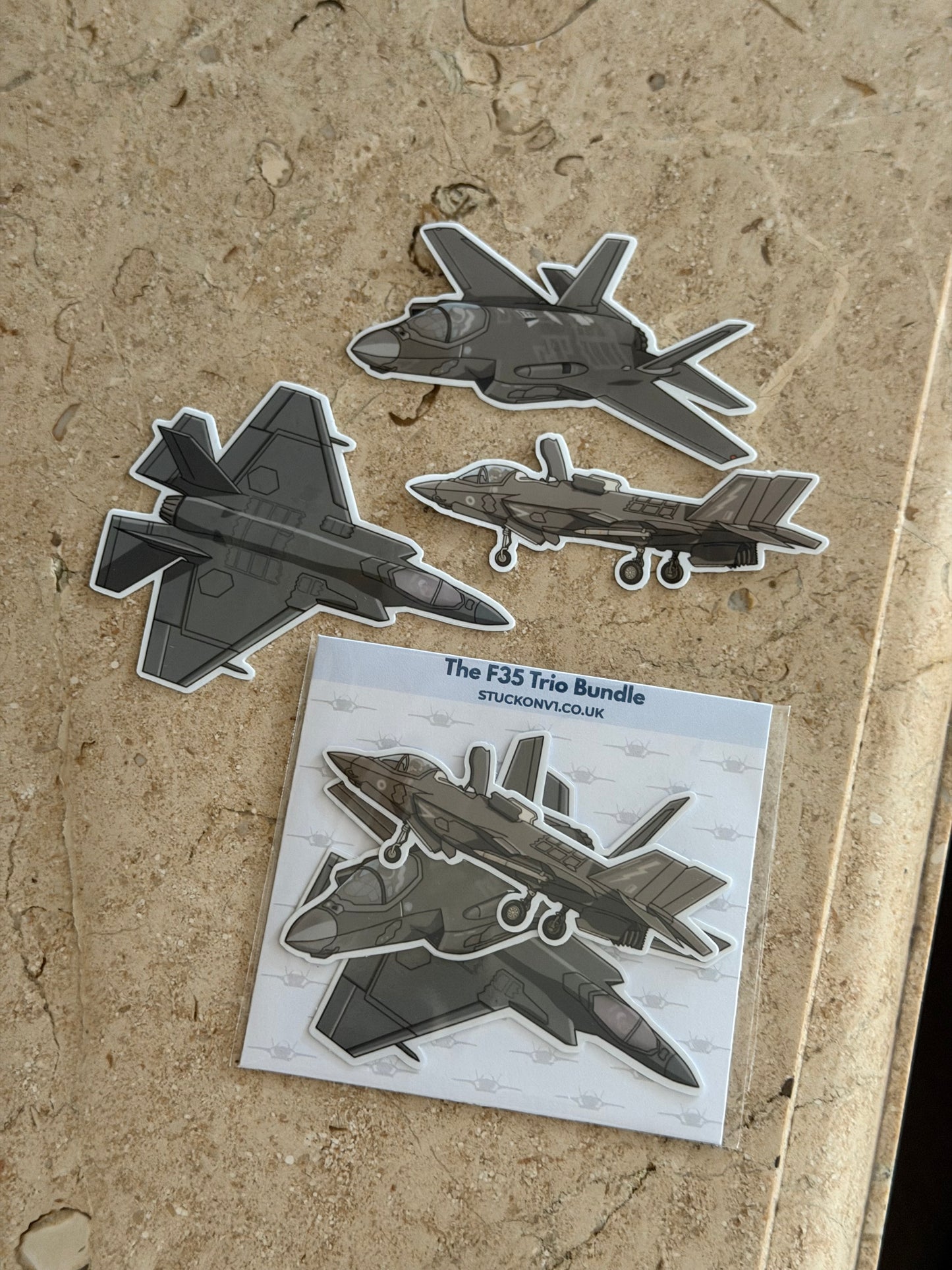 The F-35 Trio Bundle - Sticker Pack
