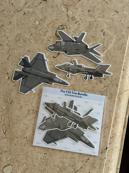 The F-35 Trio Bundle - Sticker Pack