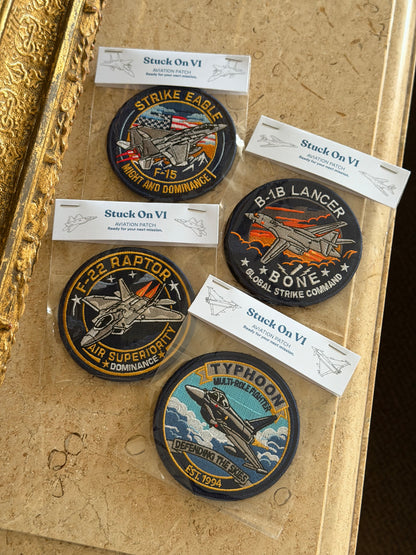 Eurofighter Typhoon Military Patch