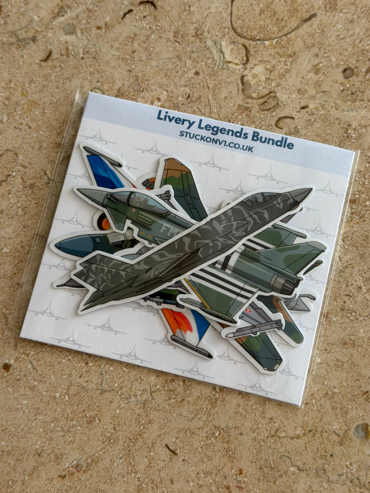 The Livery Legends Fighter Bundle - Sticker Pack
