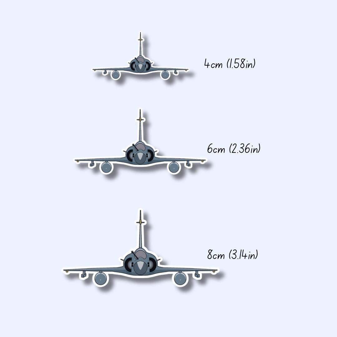 Mirage 2000 Airplane Sticker