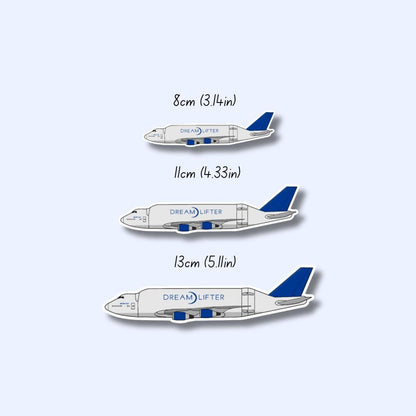 747 Dreamlifter Airplane Sticker