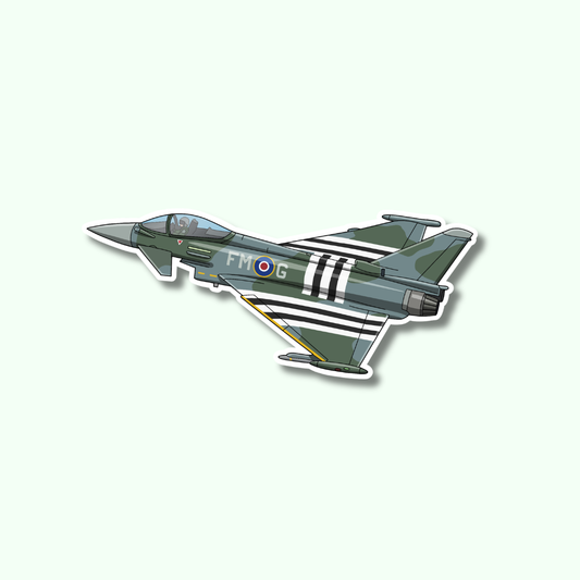 Eurofighter Typhoon Moggy Livery Aircraft Sticker