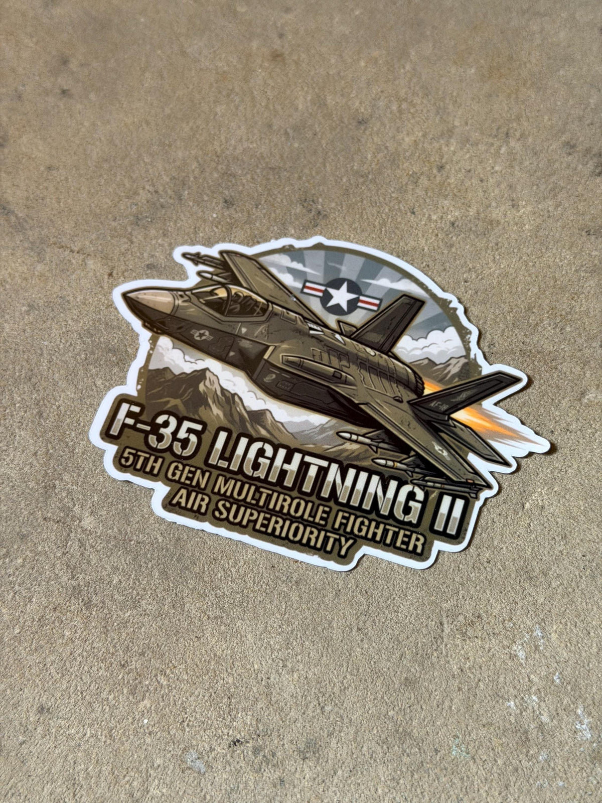 F35 Lightning II Sticker