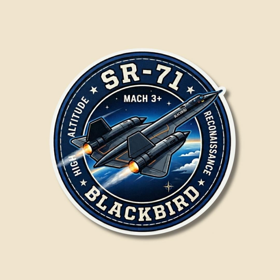 SR-71 Blackbird Sticker