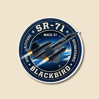SR-71 Blackbird Sticker