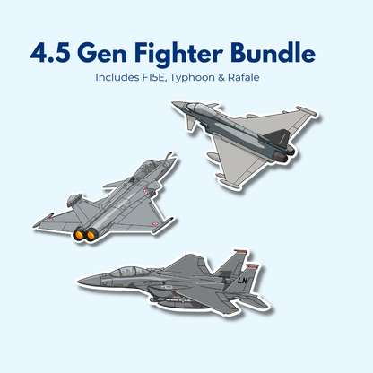 The 4.5 Gen Fighter Bundle - Sticker Pack