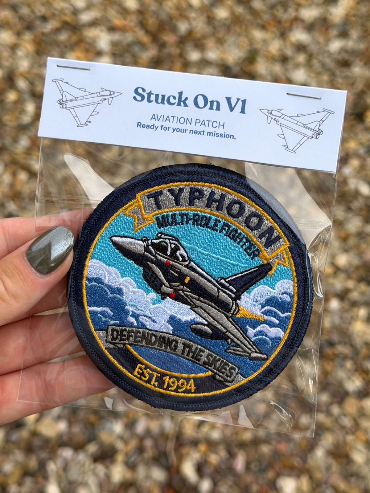 Eurofighter Typhoon Military Patch