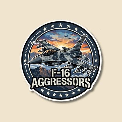 F16 Aggressors Sticker