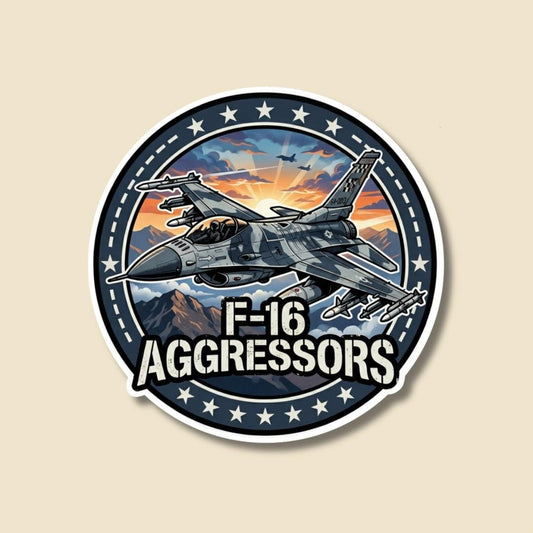 F16 Aggressors Sticker