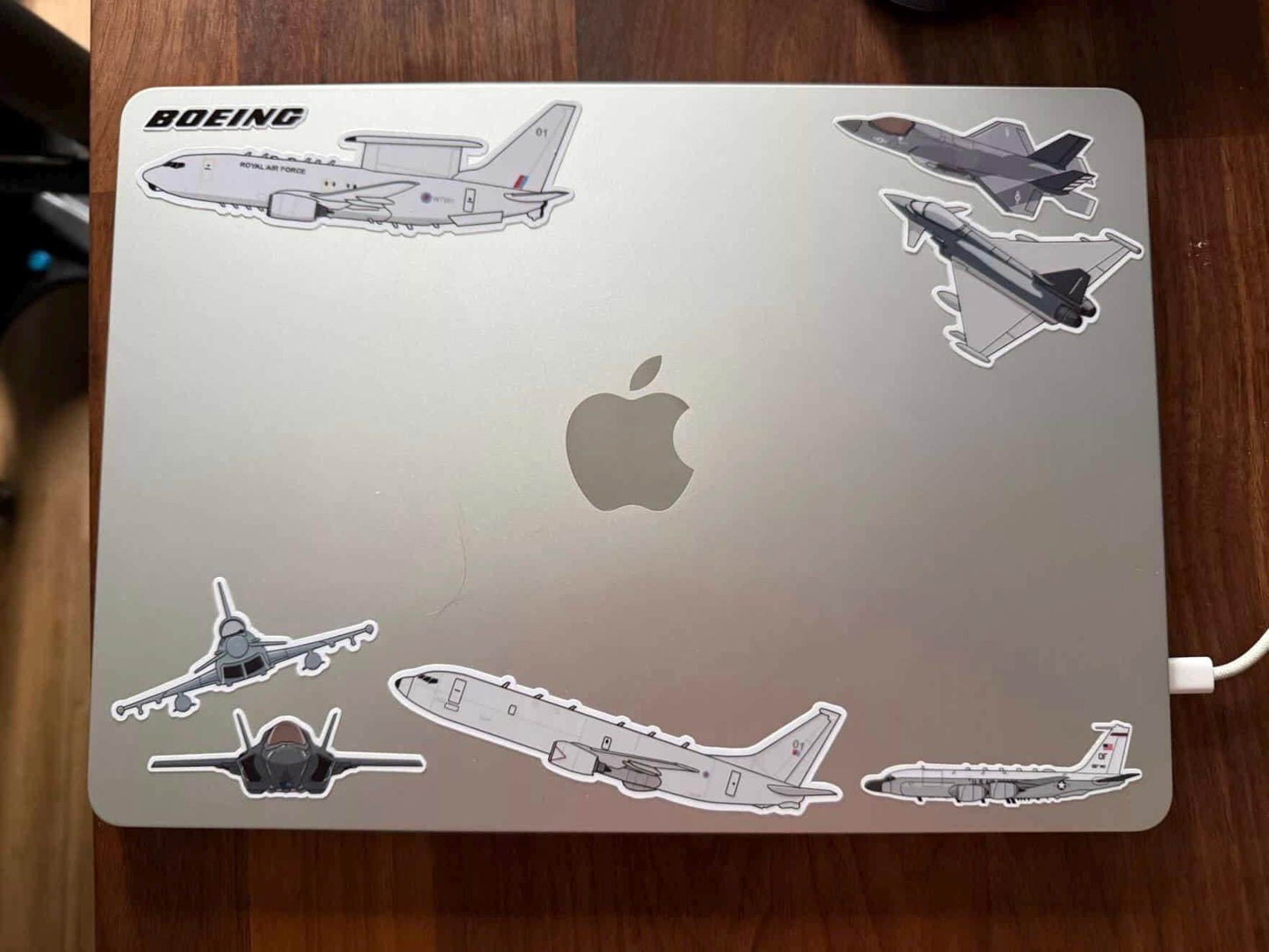Red Arrow Hawk Airplane Sticker