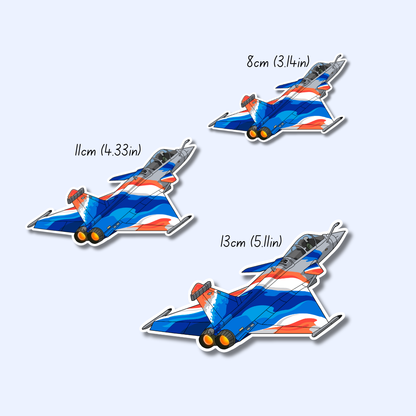 Rafale Fighter Jet Airplane Sticker