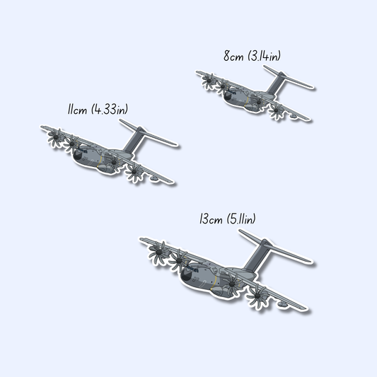A400M Military Aircraft Sticker