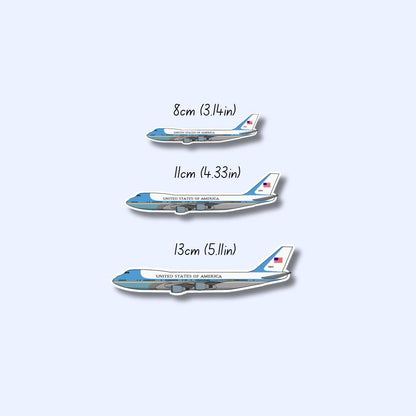 Air Force One Airplane Sticker