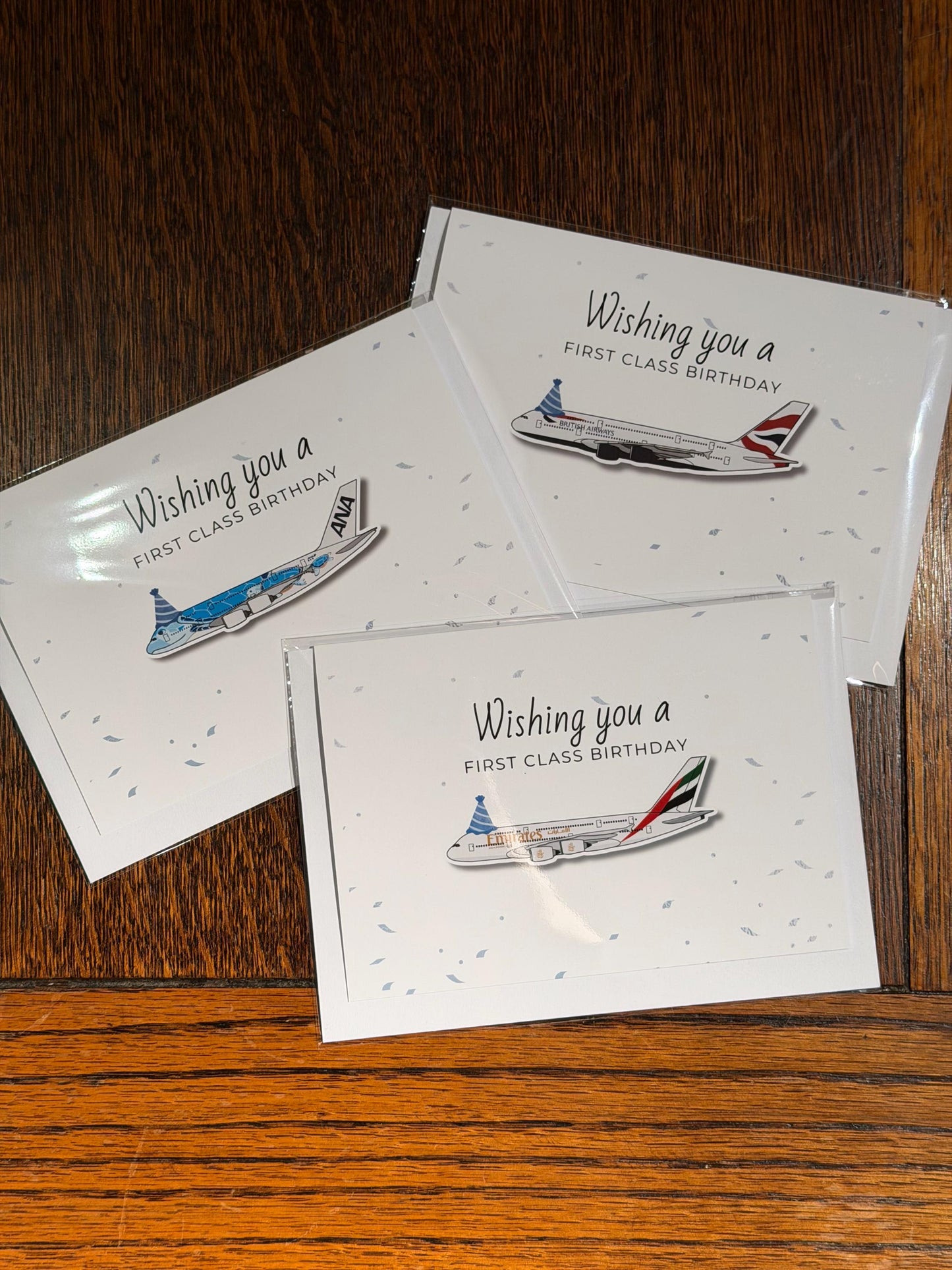 Airbus A380 Birthday Card