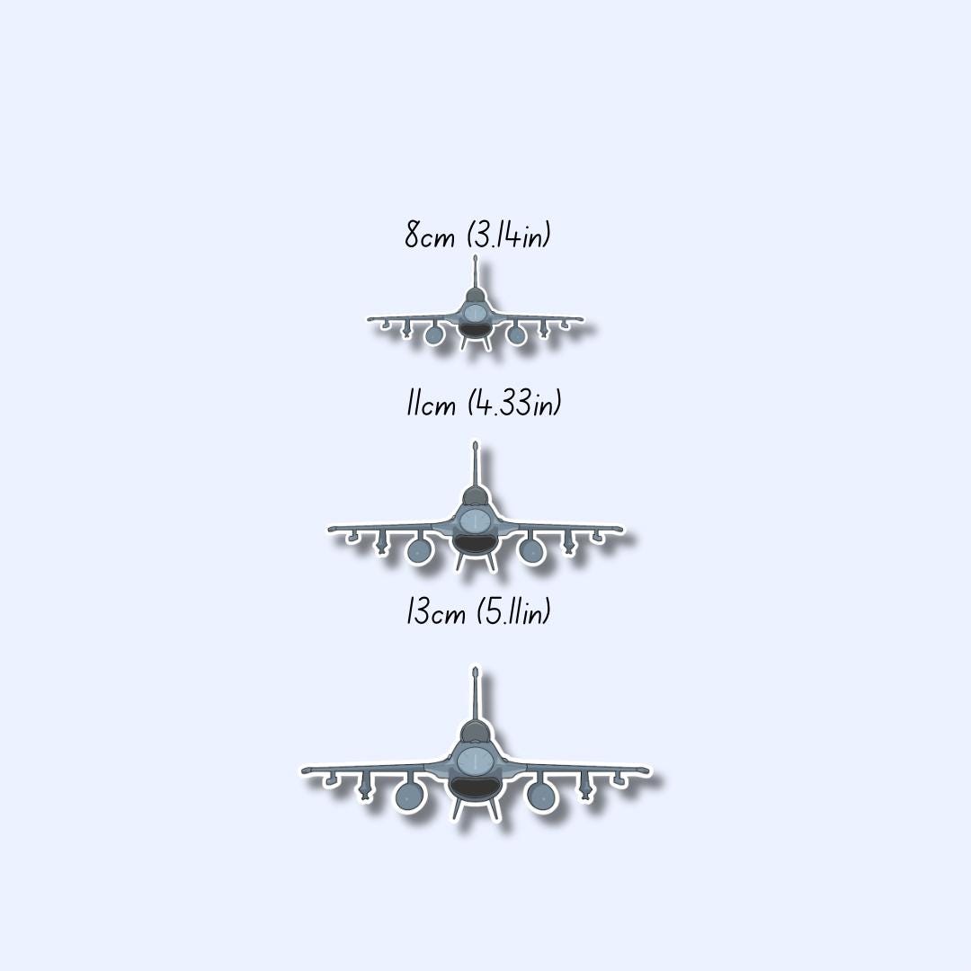 F16 Fighter Jet Military Sticker