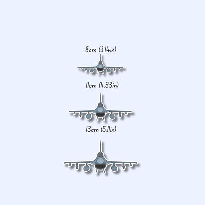 F16 Fighter Jet Military Sticker