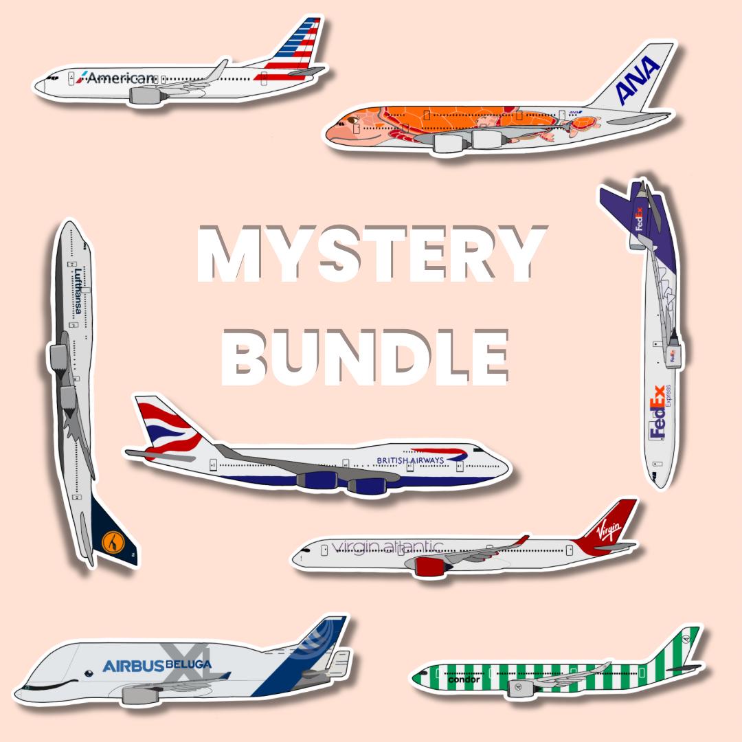 Mystery Commercial Sticker Bundle