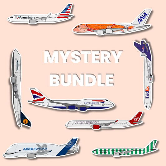 Mystery Commercial Sticker Bundle