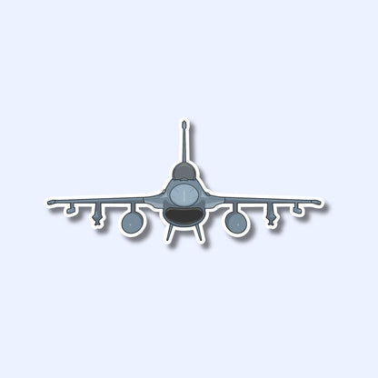 F16 Fighter Jet Military Sticker