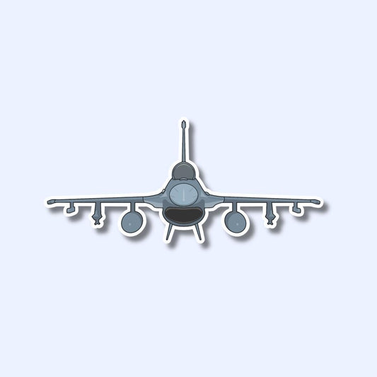 F16 Fighter Jet Military Sticker