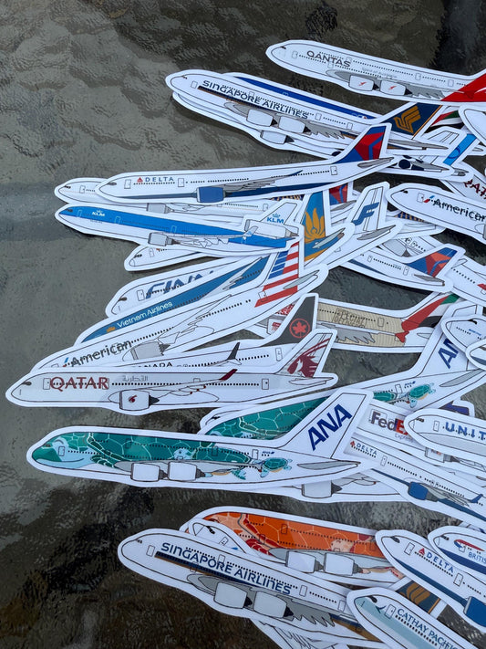 Mystery Commercial Sticker Bundle