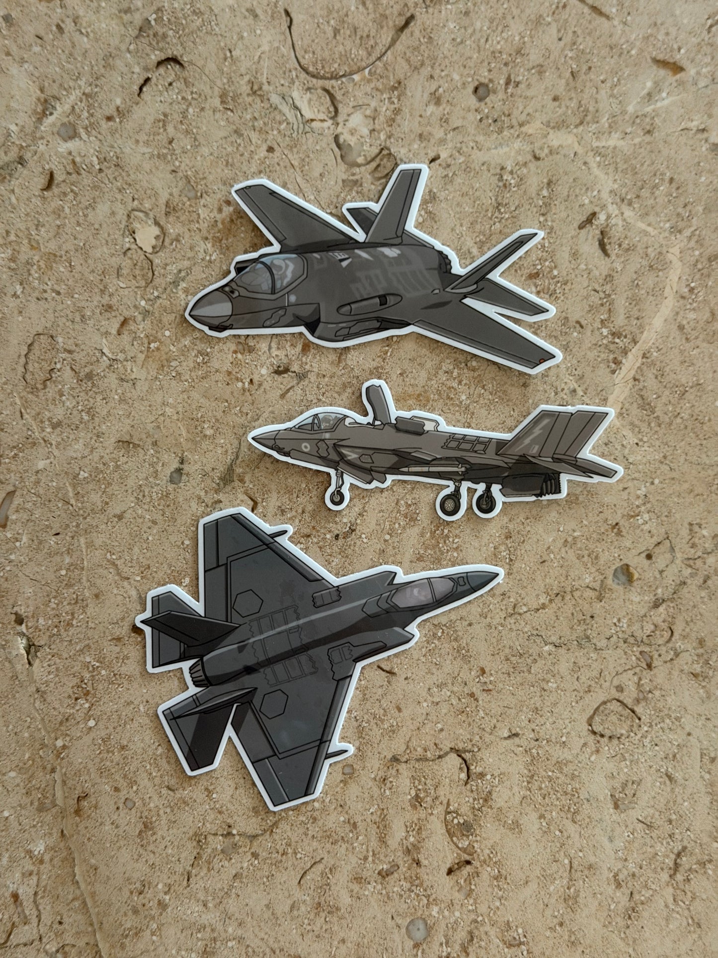 The F-35 Trio Bundle - Sticker Pack