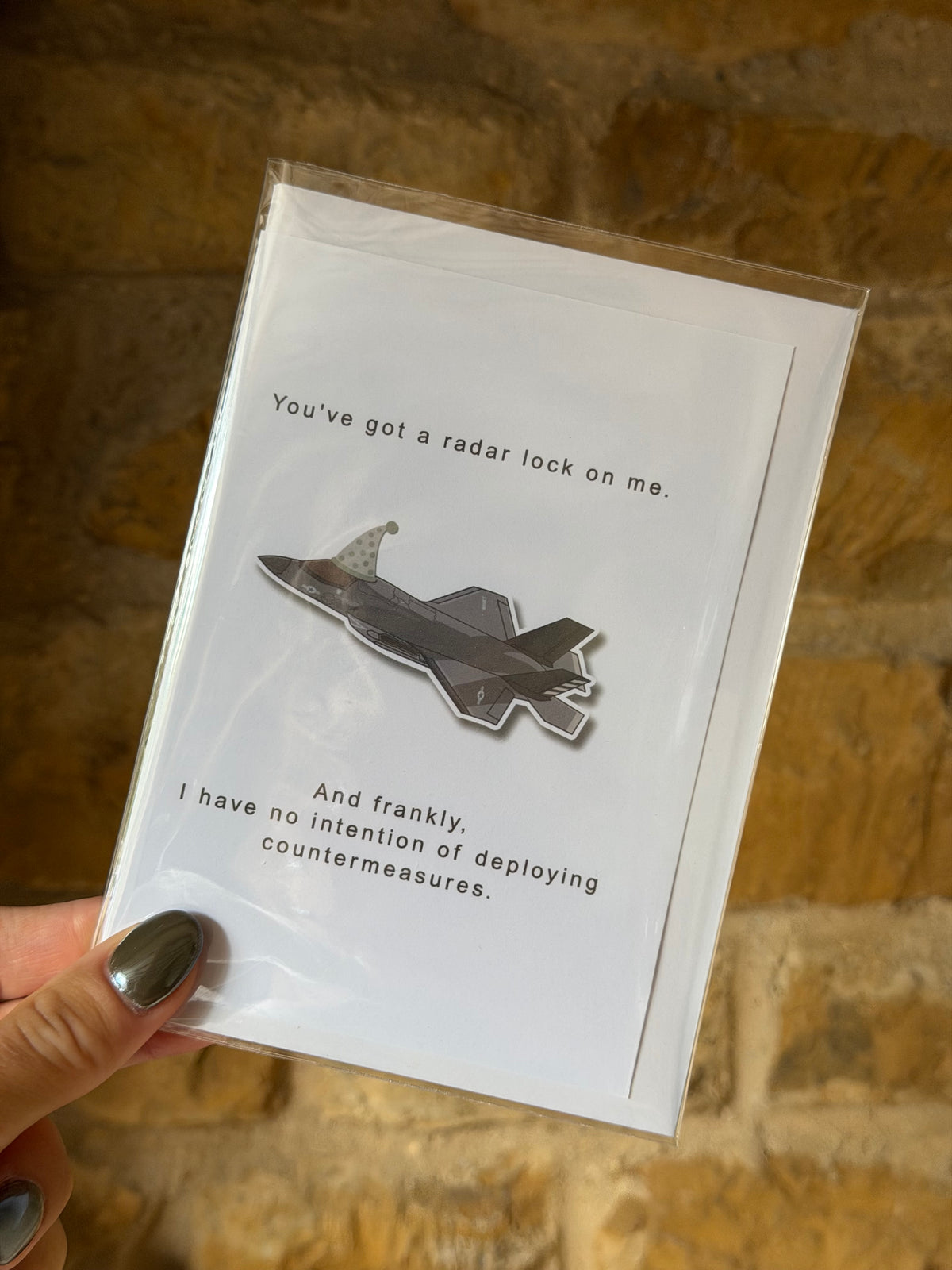 F35 Lightning II Birthday Card