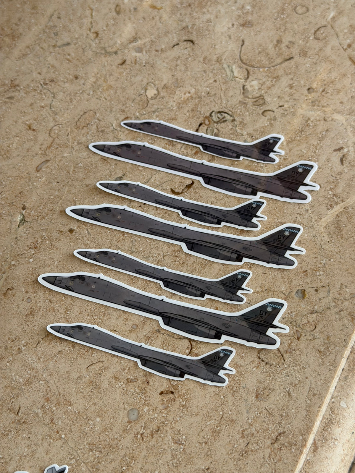 B1 Lancer Military Sticker