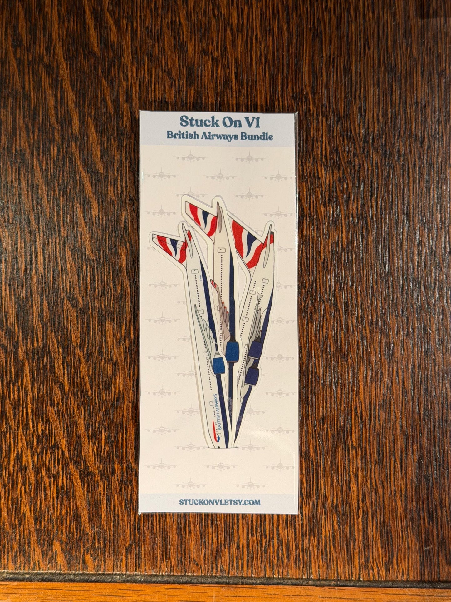 British Airways Sticker Bundle