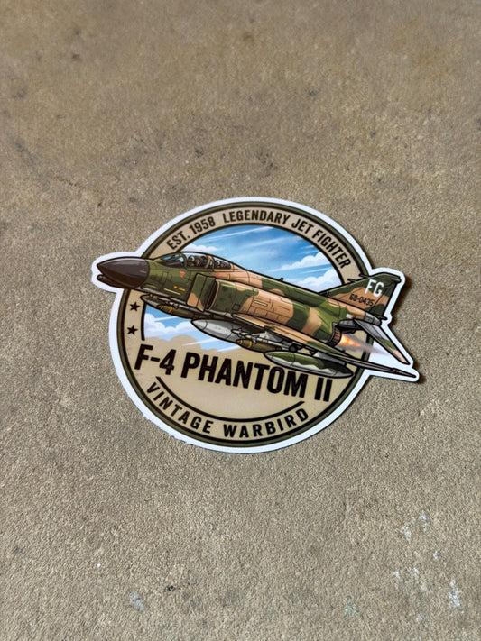 F4 Phantom Sticker