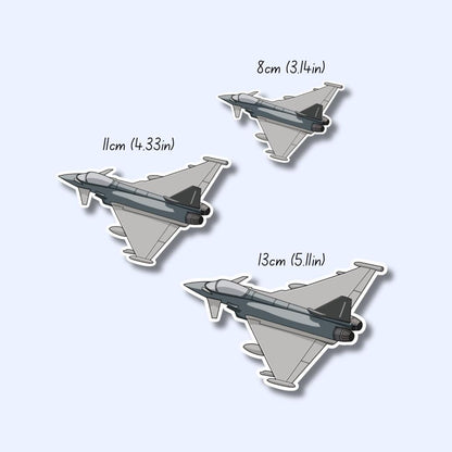 Eurofighter Typhoon Airplane Sticker