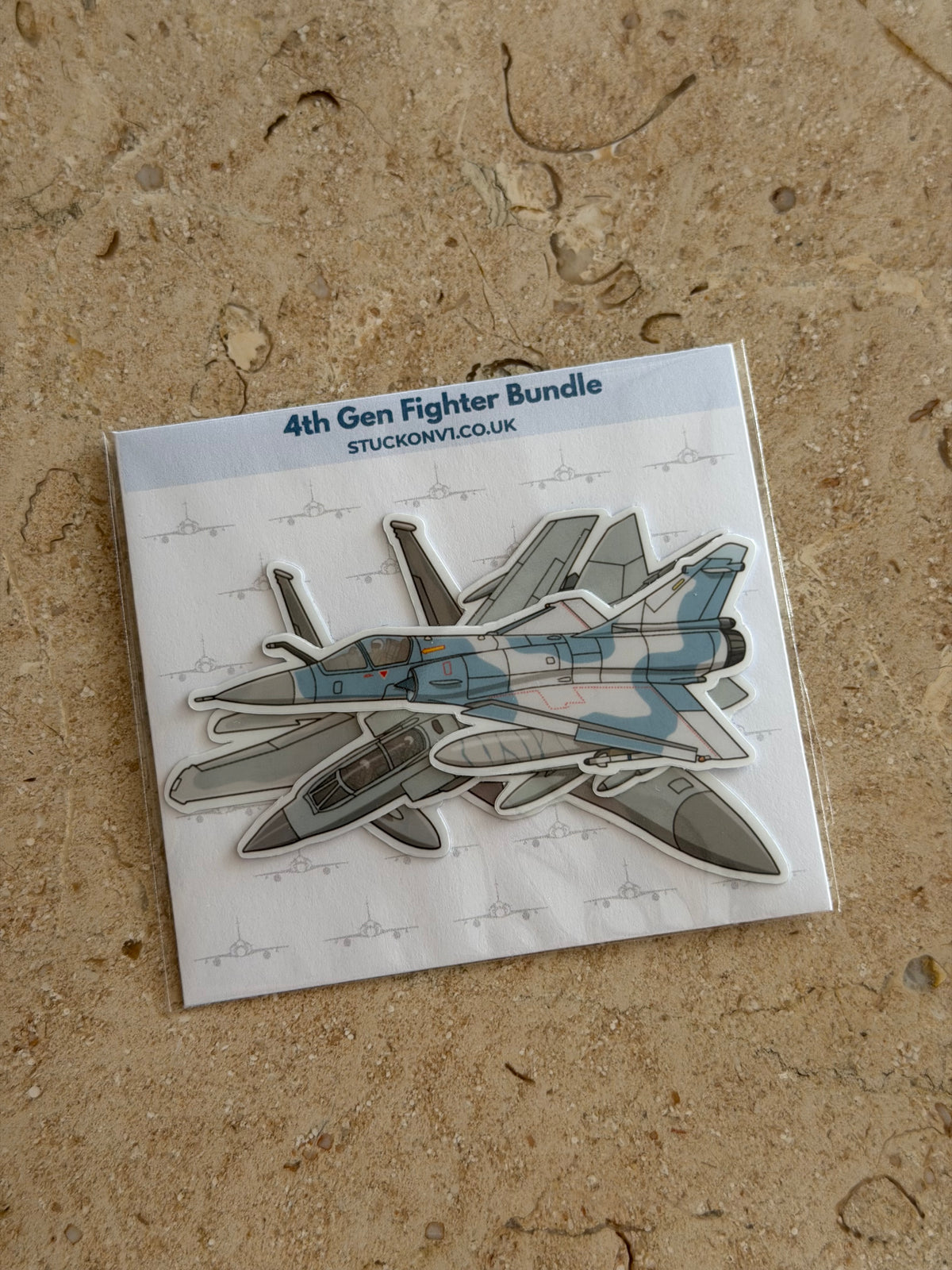 The 4th Gen Fighter Bundle - Sticker Pack
