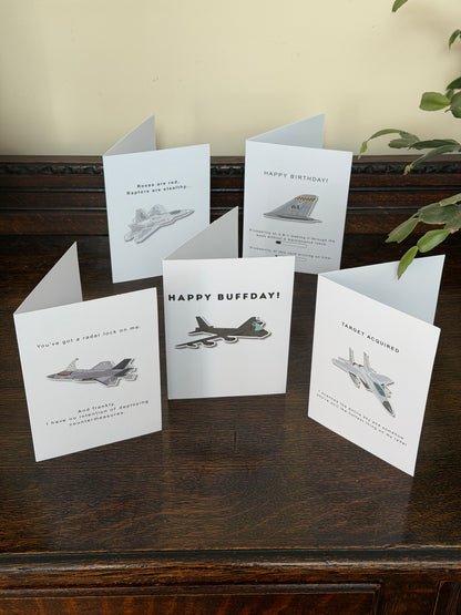 F15 Eagle Birthday Card