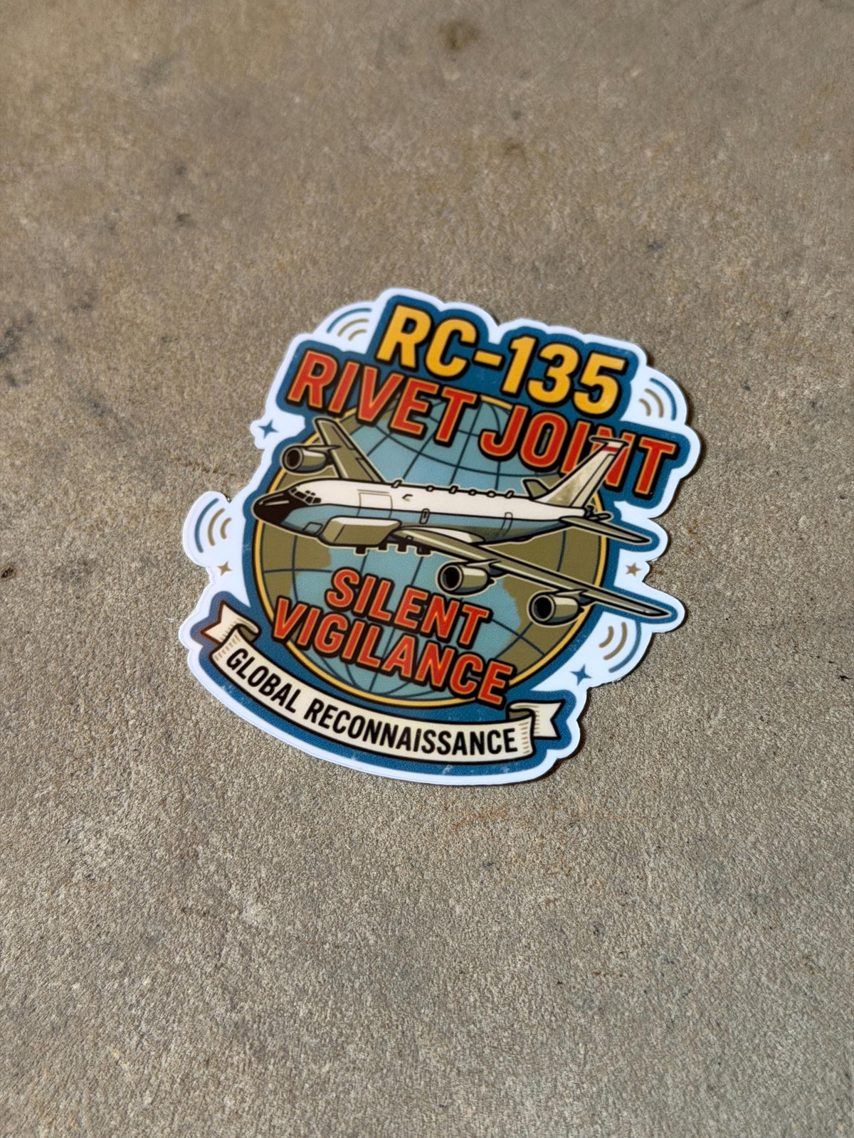 RC135 Rivetjoint Sticker