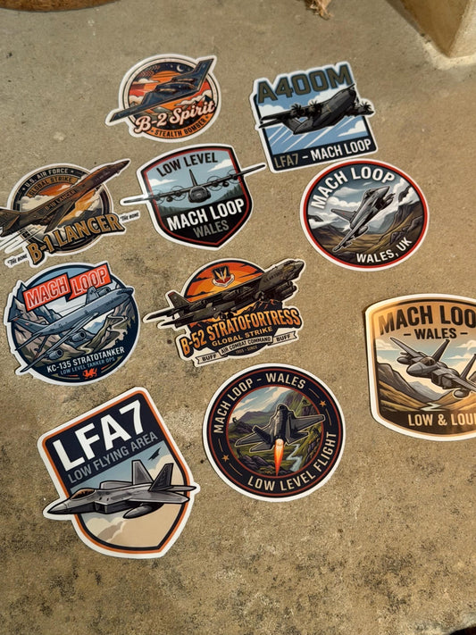 F22 Raptor Sticker