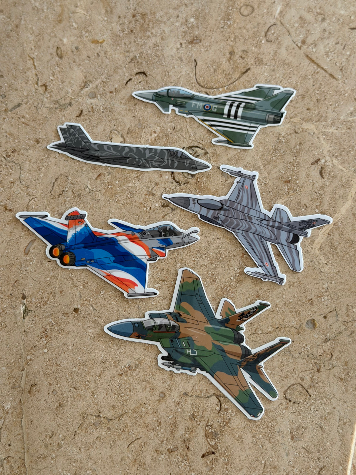 The Livery Legends Fighter Bundle - Sticker Pack