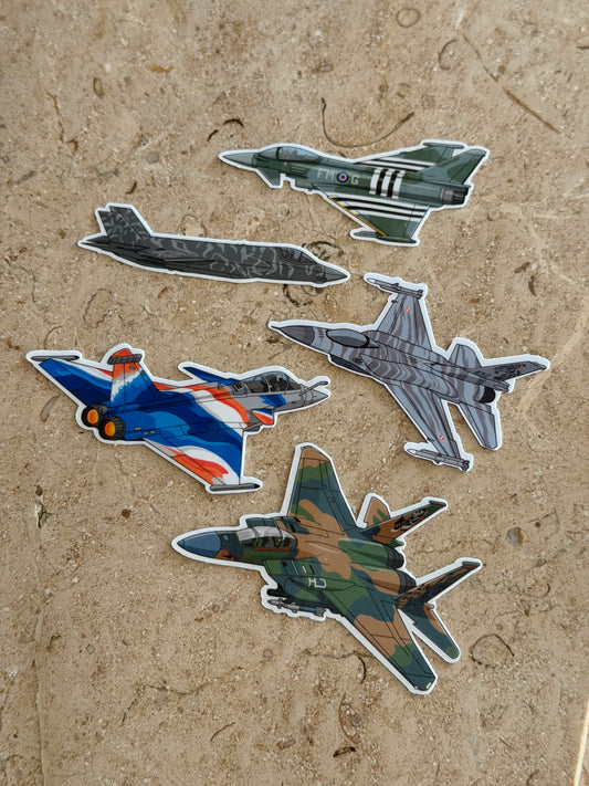 The Livery Legends Fighter Bundle - Sticker Pack
