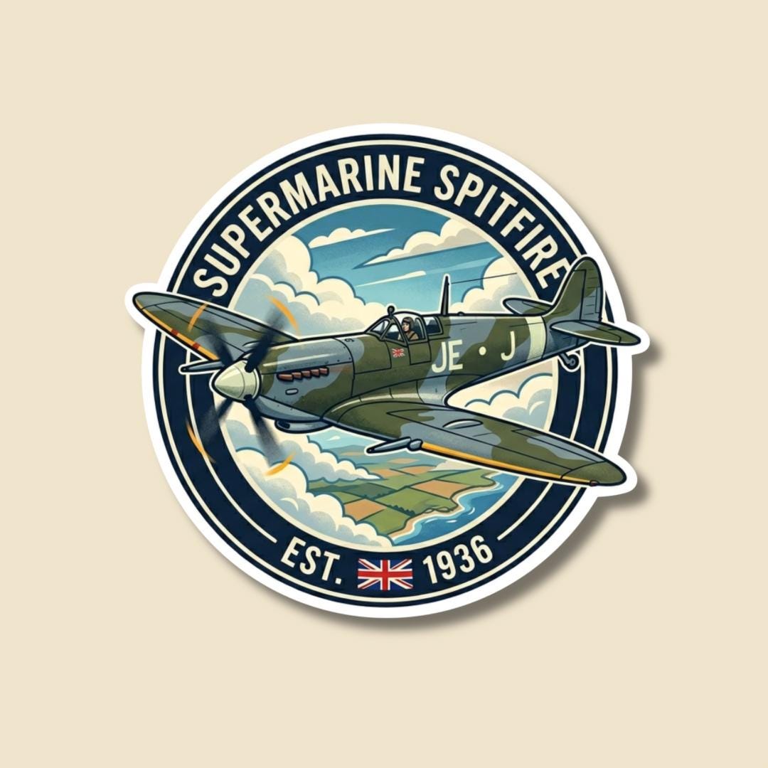 Spitfire Sticker