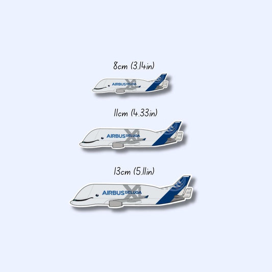 Airbus Beluga XL Airplane Sticker