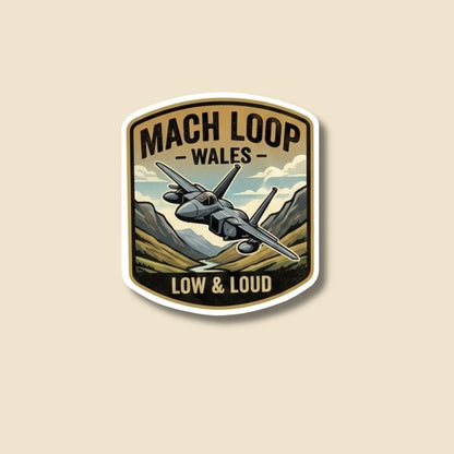 F15 Eagle Mach Loop Sticker