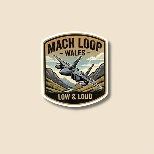 F15 Eagle Mach Loop Sticker